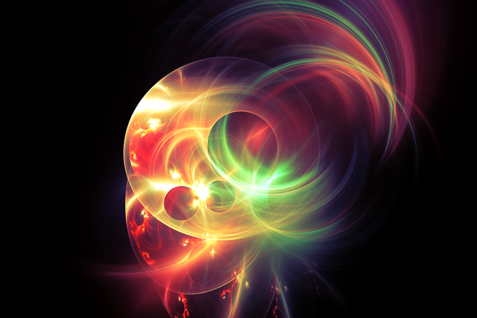 Ein Fraktal als Symbolische Darstellung der Kernfusion